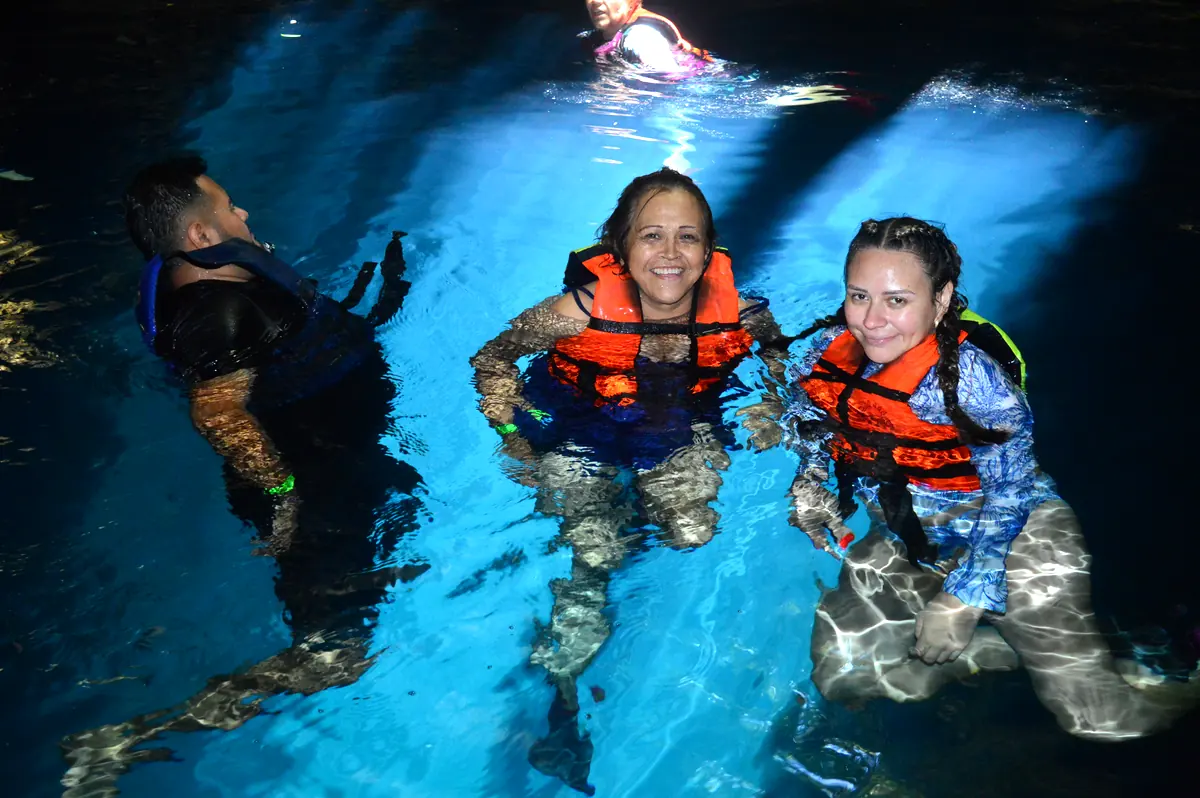 Cenote Kin-Ha y Cenote Blanca Flor